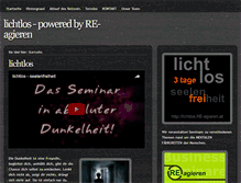 Tablet Screenshot of lichtlos.re-agieren.at